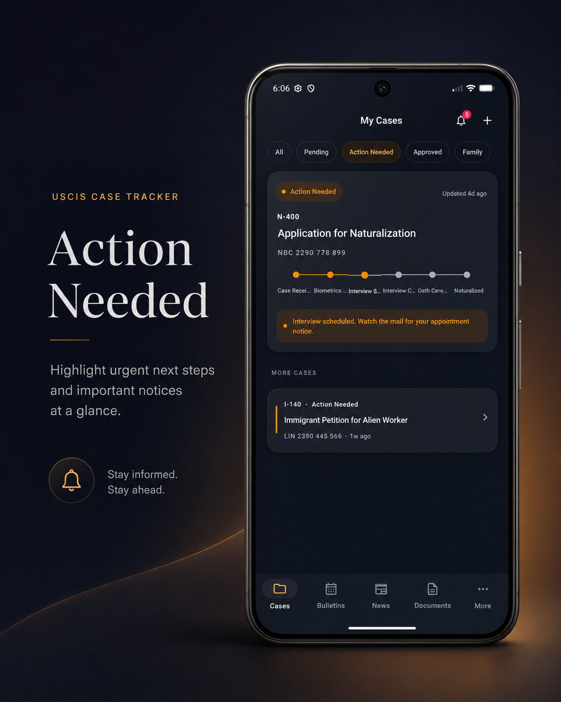 Action Needed (Dark)