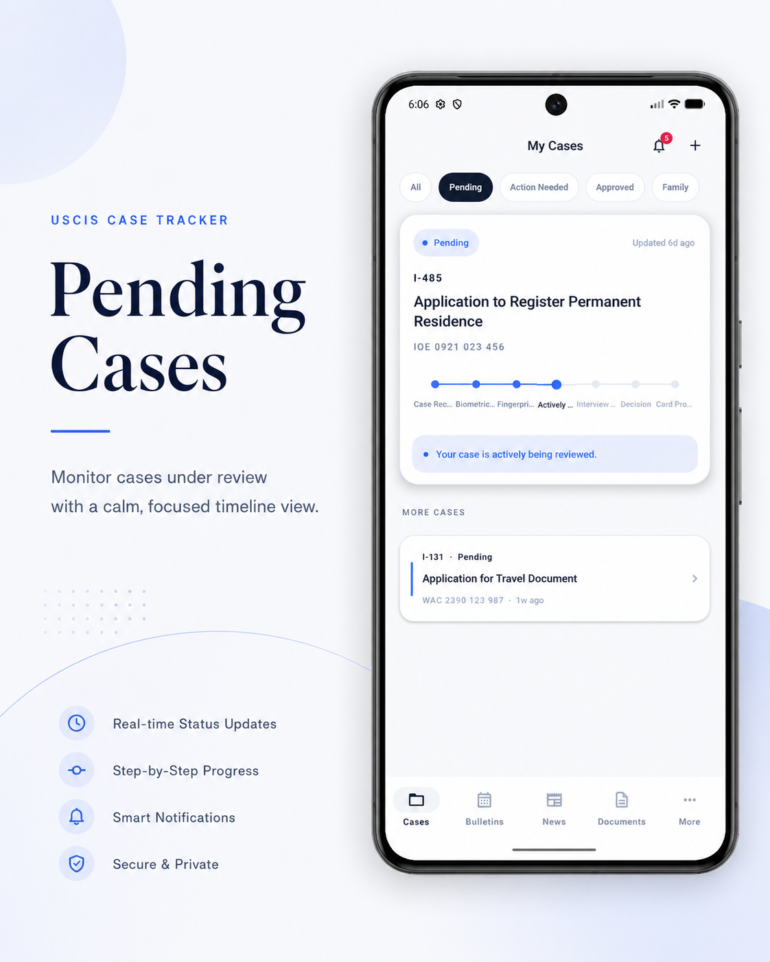 Pending Cases (Light)